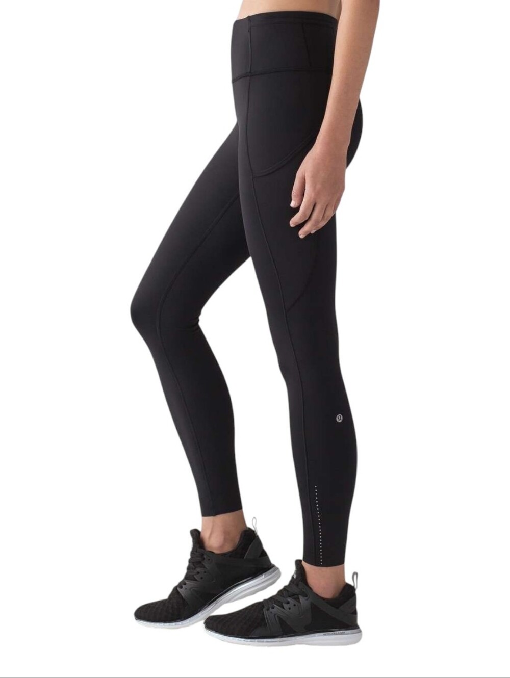 Lululemon Fast & Free Black 7/8 Tight Leggings